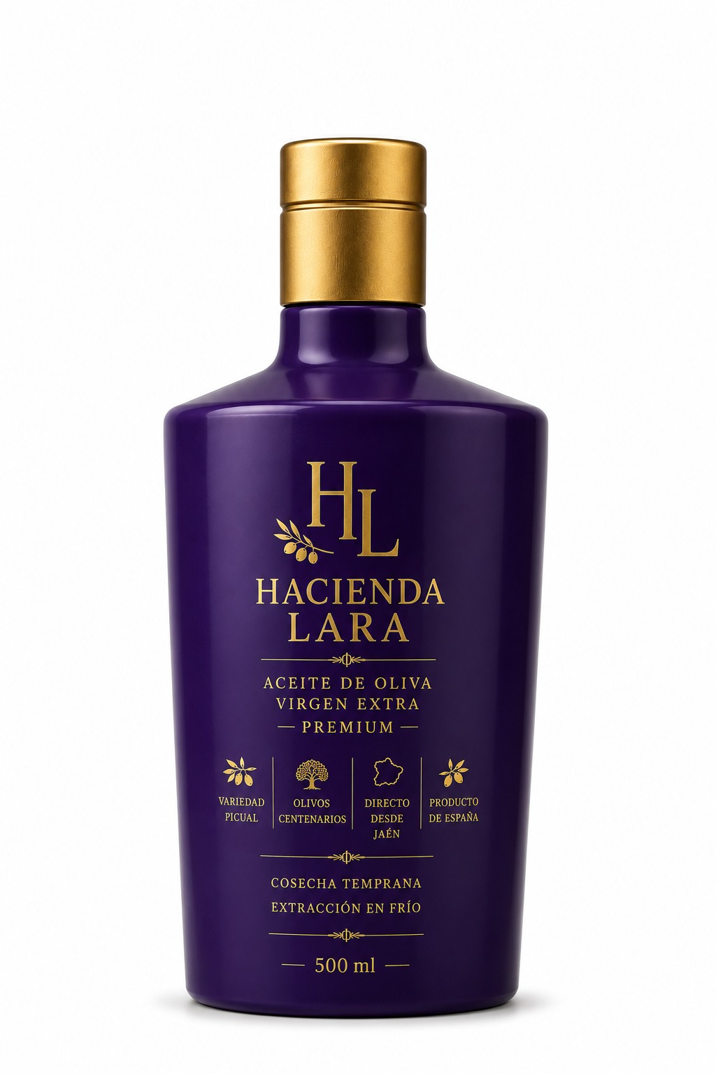 Aceite de Oliva Virgen Extra Premium Hacienda Lara alberquina - Imagen 4